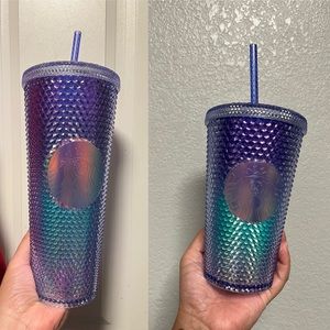 💜🧜🏼‍♀️ Starbucks 2021 Mermaid Studded Tumbler Set 🧜🏼‍♀️💜